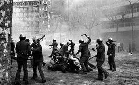 UPF Barcelona - protestors